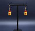 Rush Earrings, 3D‑Printed Rave & Pride Jewelry